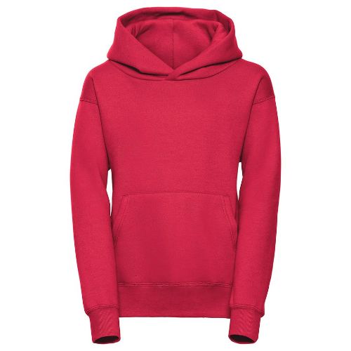 Russell Europe Kids Hooded Sweatshirt Classic Red